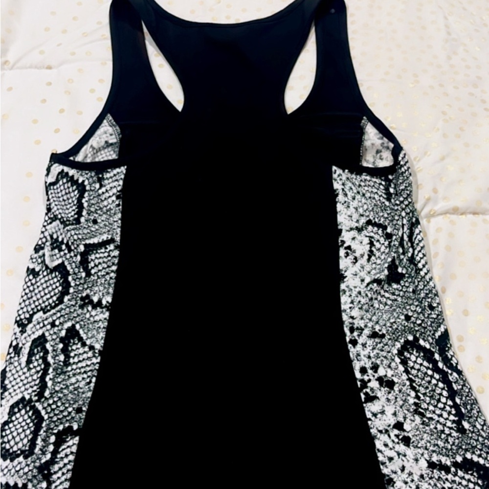 Bebe black tank top with rhinestones size Medium. Mint condition - Picture 3 of 3